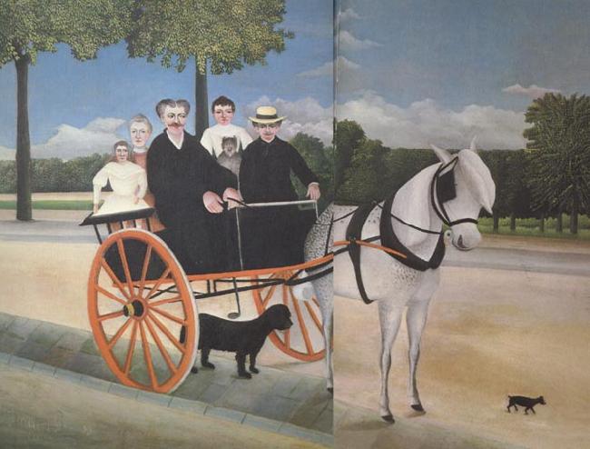 Henri Rousseau Old Juniet's Carriole oil painting image